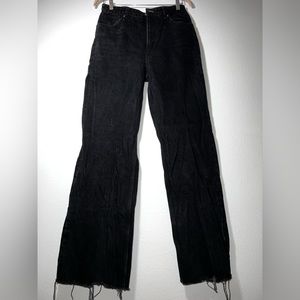 Black zara 90's jean